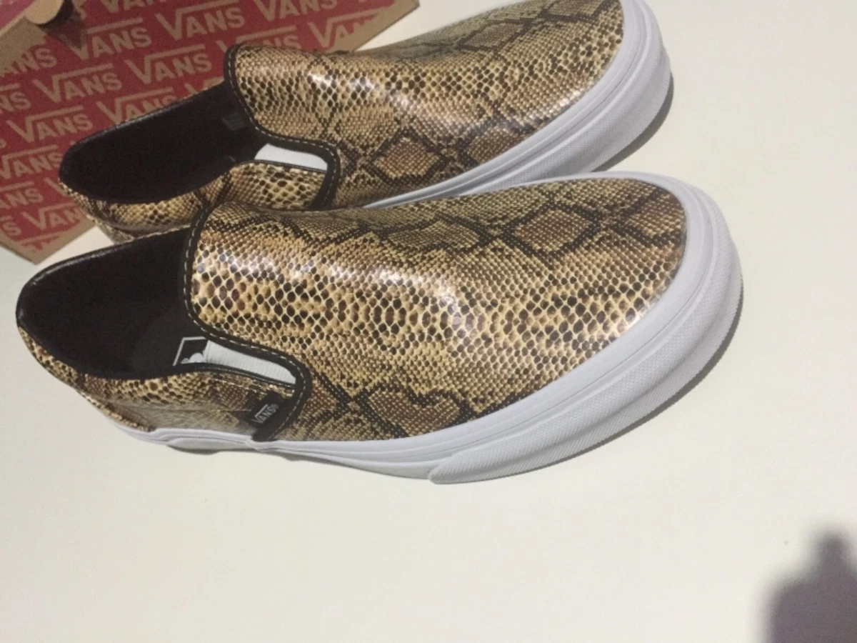 Vans clearance piel serpiente