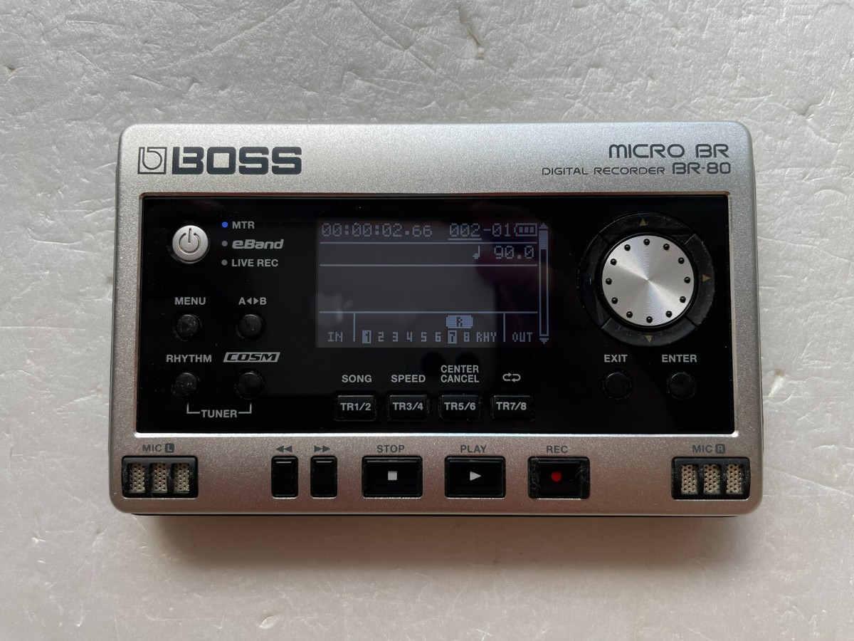 Boss Micro BR BR-80 Digital Multitrack Recorder with Original Box