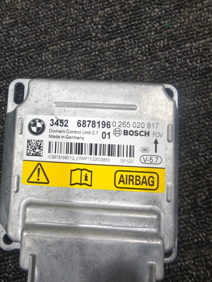 MODULO COMANDO AIRBAG BMW SERIE X5 X6 F15 F85 F16 F86 ICM V 5.7 6878196 - Immagine 2 di 4