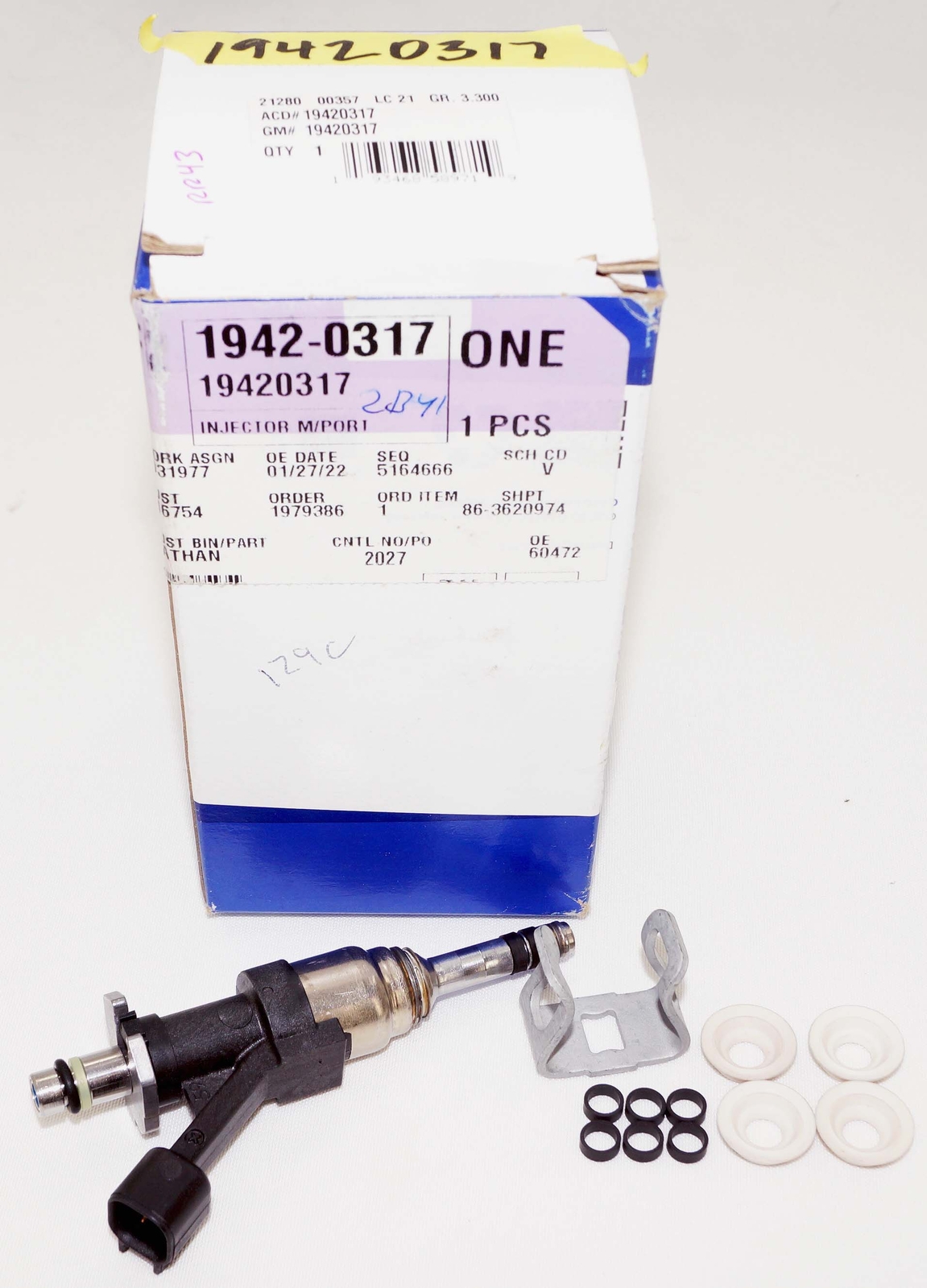 Genuine OEM 19420317 ACDelco GM Fuel Injector Kit | eBay 