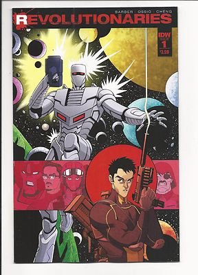 REVOLUTIONARIES # 1 (IDW, DEZ 2016), NM NEU (verpackt & verpackt)