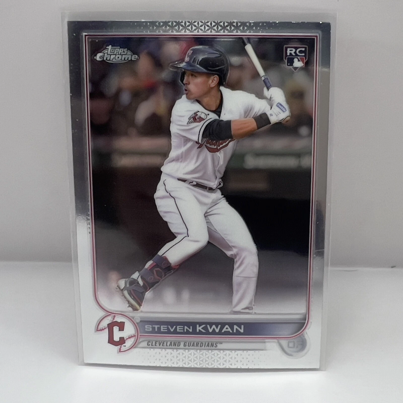 2022 Topps Chrome Update Baseball Steven Kwan RC USC85 Guardians