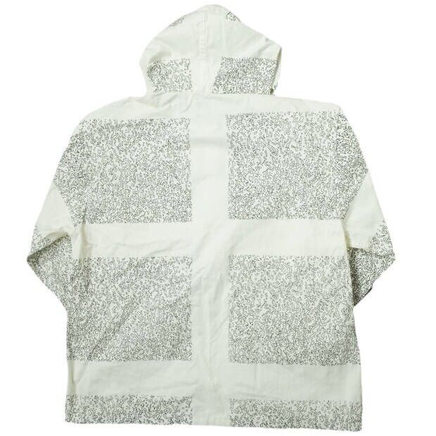 C.E CAV EMPT BLOCK NOISE COTTON JACKET CES12JK03 L WHITE C.E CAV EMPT BLOCK NOISE COTTON JACKET CES12JK03 L WHITE