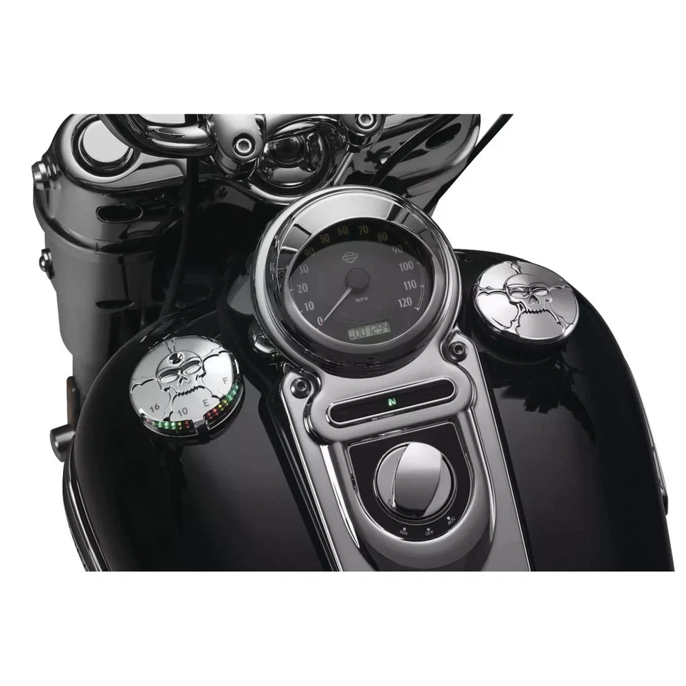 Kuryakyn 7357 Zombie LED Fuel & Battery Gauge - Imagem 2 de 2