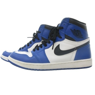 Nike AIR JORDAN 1 RETRO HIGH OG GAME ROYAL SNEAKER SHOES BLUE US10  
