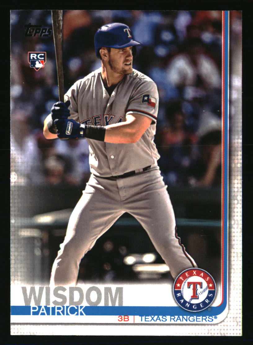 Patrick Wisdom 2019 Topps Texas Rangers #TR-5 BASEBALL Card