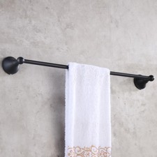 Oil Rubbed Bronze Single Towel Bar Rack Bathroom Wall Mounted Towel Holder