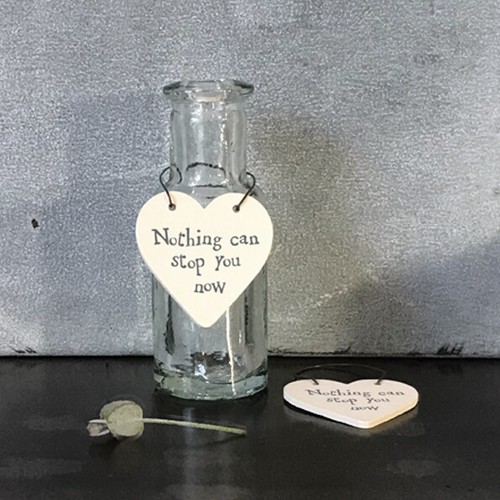 ❤️ East of India tiny miniature wooden HEART messages gift tags sign keepsake❤️ - Picture 15 of 204