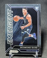 Desmond Bane Emergent Rookie RC 2020-21 Prizm NBA Card #30 Memphis Grizzlies. rookie card picture