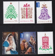 2013 Christmas - MUH Complete Set of 6