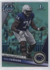 2023 Bowman U Chrome Aqua Refractor 56/299 Olumuyiwa Fashanu Olu #122 15wb