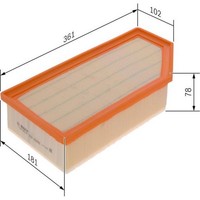 Bosch F 026 400 520 Luftfilter FüR Peugeot Citroen Staubpartikelfilter