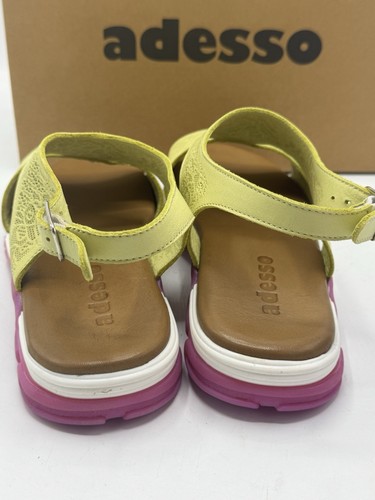 Adesso Leona Citrus Lime Light Green Walking Sandal Size 39 UK Women’s 6 Leather - Bild 9 von 18