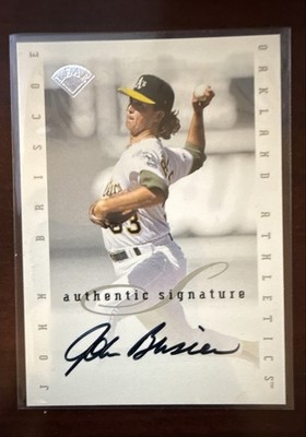 1996 Leaf Signature Series - Signatures Update John Briscoe (AU)