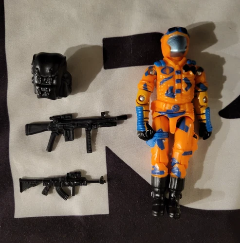 Alley Camo Viper G.I. JOE COBRA LOOSE Complete BLACK MAJOR Custom