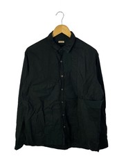 Mens KAPITAL KAPITAL Long Sleeve Shirt XL Cotton Black EK 533 Patchwork