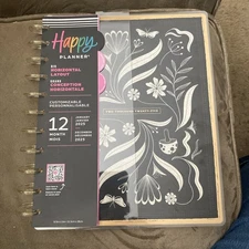 Happy Planner Big 12-Month Disc Bound Dated Planner-Woodland Whispers; Jan '25 D