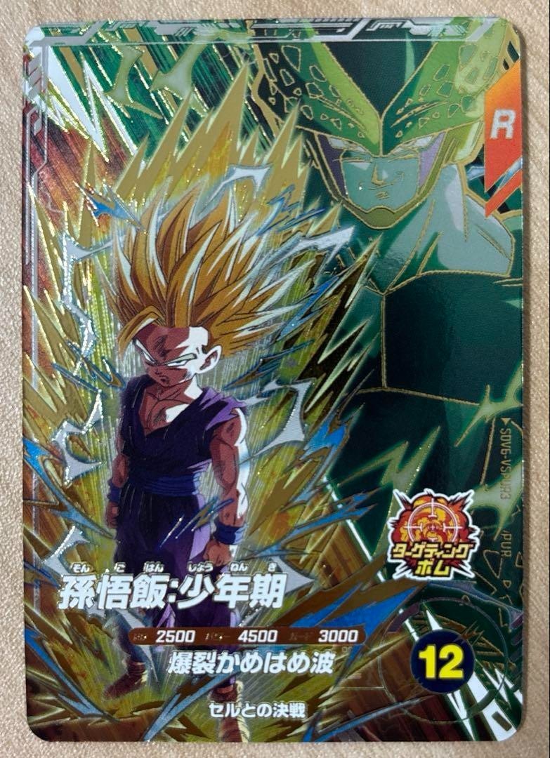 Dragon Ball Super Divers card Son Gohan PUR SEC SDV6-VSPUR3