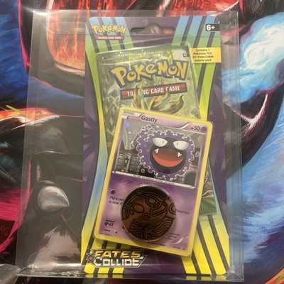 Pokémon TCG XY Fates Collide Blister Booster Pack Gastly Promo Neu Sealed  