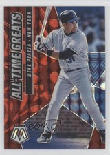 2021 Panini Mosaic All-Time Greats Reactive Red Prizm Mike Piazza #ATG4 HOF 17qs
