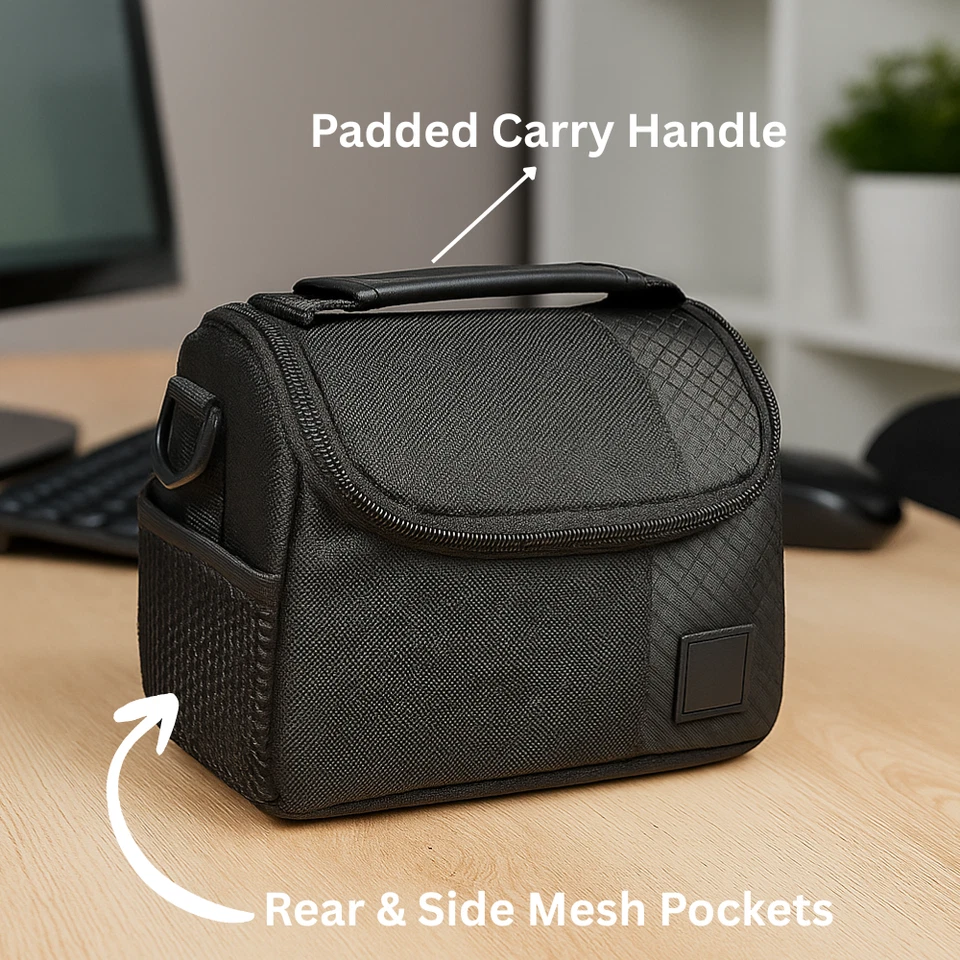 Camera Protective Bag Shoulder Pouch Zipper Case for Nikon Canon Sony Rebel DSLR - Image 3 of 4