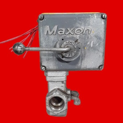 Maxon 1-1/2'' Manual Reset, Trip Release Shut-Off Valve, 808 0