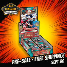 2026 Bowman Football Hobby Box / Factory Sealed / CONFIRMED PRESALE 🔥 QTY