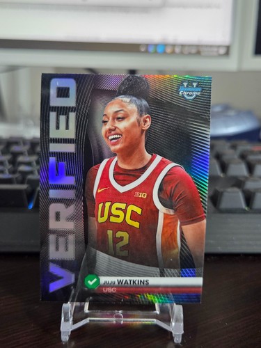 2025-26 Bowman Chrome Juju Watkins Verified Refractor #BV-8 USC RC SP