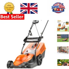 Efficient SimpliMow Wheeled Lawnmower – Soft Grip Handles, 30L Collection Box