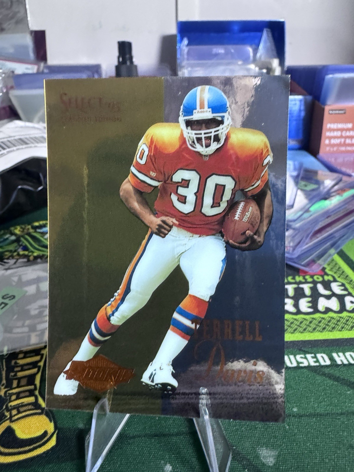 1995 Select Certified Rookie RC #126 Terrell Davis Denver Broncos Football Card