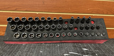 Snap-on 245sfmsfr 42pc 38 Drive 6 Pt Metric Flank Drive Set 6-20mm Read