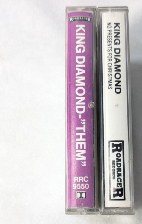 King Diamond - Cassette Lot x2 - Them + No Presents For Christmas Foto 3 de 4