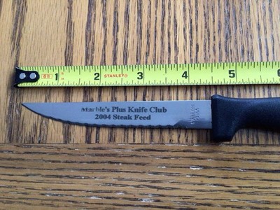 Marble Plus Knife Club Knife