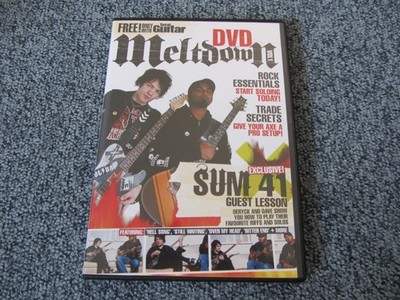 DVD : MELTDOWN Vol. 1 - Total Guitar Magazin Sum 41 