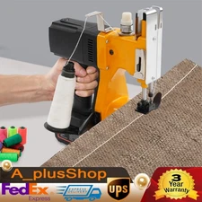 Electric Bag Stitching Closer Portable Wireless Sack Seal Sewing Machine Kit USA