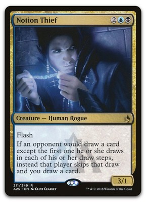 Notion Thief #211 (NM) Masters 25 A25 Magic MTG