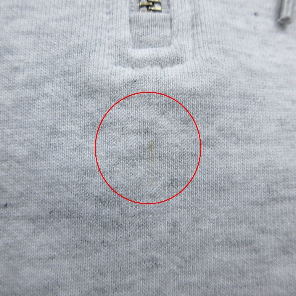 Ben Davis Half Zip Marbled Pattern Lightweight Gr… - image 8