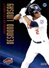 2016 Brooklyn Cyclones Choice #18 Desmond Lindsay Sarasota Florida Baseball Card