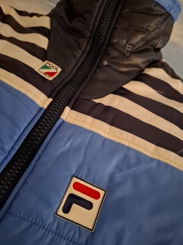 JACKET vintage 80's FILA Biellese era Borg TG.44 circa S/M made in Italy RARE - Foto 15 di 17