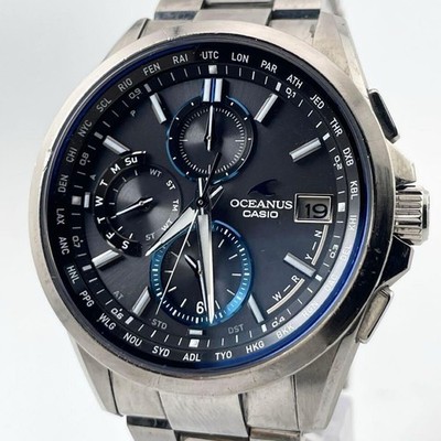 Casio Oceanus Funk Solar Chronograph Datum OCW-T2600 funktioniert