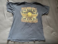Grateful Dead Shirt Mens Medium Blue 2015 Fare Thee Well Tour Concert 50 Year
