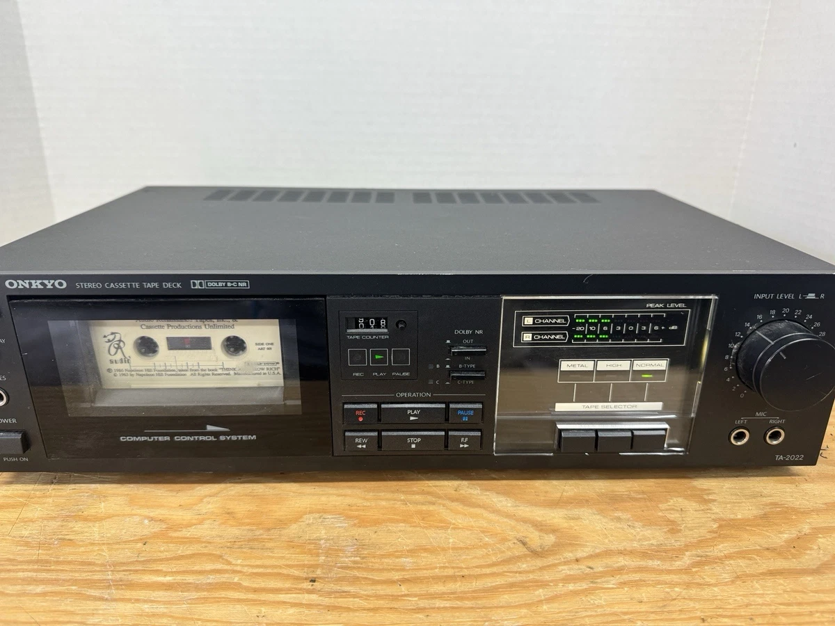 Onkyo Home Audio Cassette Tape Decks for sale - eBay