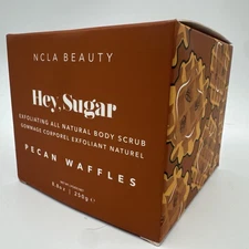 NCLA Beauty Hey, Sugar Pecan Waffles Body Scrub 8.8 oz 250g NIB
