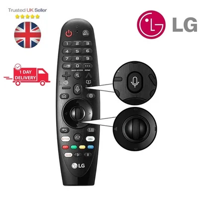 LG Magic TV Remote 2020 - AN-MR20GA Pointer & Voice | 2x AA Batterien inklusive