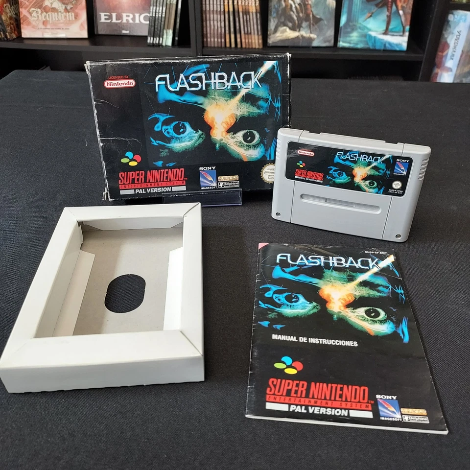 Flashback SNES Super Nintendo Complet Pal ESP - Photo 2/4
