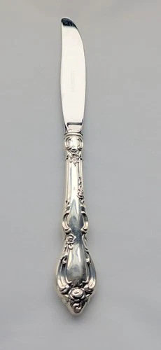 Vintage Towle Butter Knife Stainless Blade Sterling Silver Handle