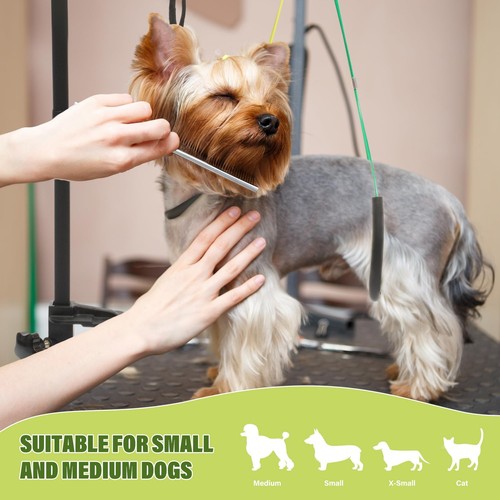 Dog Grooming Arm with Pet Grooming Hammock, 35" Pet Grooming Table Arm with A... - 第 9/9 張圖片