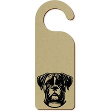 'Boxer Dog' 200mm x 72mm Door Hanger / Sign (DH00042736)