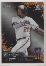 2019 Bowman Scouts' Top 100 Orange Refractor 4/25 Yusniel Diaz #BTP-67 i5q