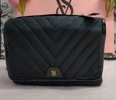 Victoria Secret Packable Travel Hanging Toiletry V Quilt Makeup